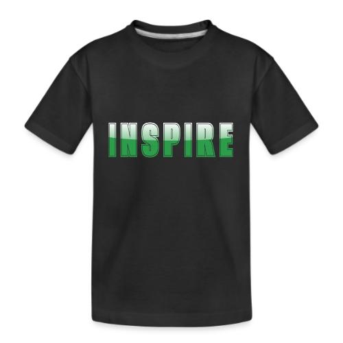 Inspire Word Art Design - Kid's Premium Organic T-Shirt