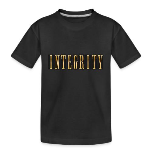 Golden Integrity - Kid's Premium Organic T-Shirt