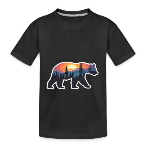Mountain Spirit Bear - Kid's Premium Organic T-Shirt