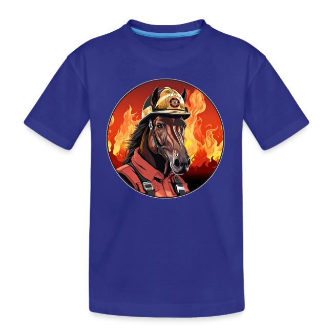 Horses Firefighter / fireman horse