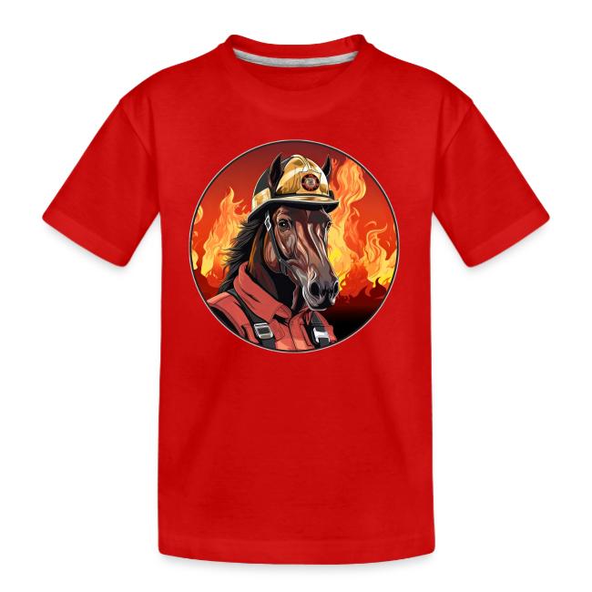 Horses Firefighter / fireman horse