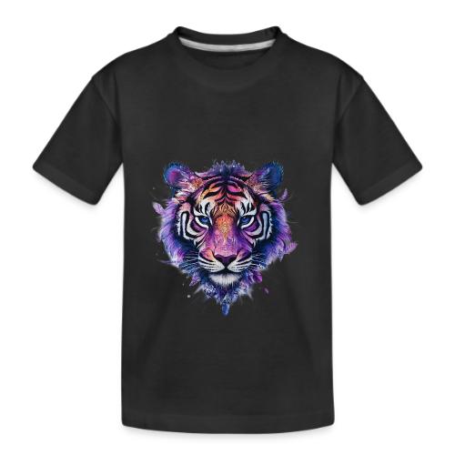 Mystic Violet Tiger - Kid's Premium Organic T-Shirt