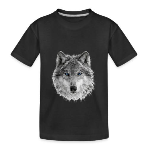 Frost-Eyed Alpha - Kid's Premium Organic T-Shirt