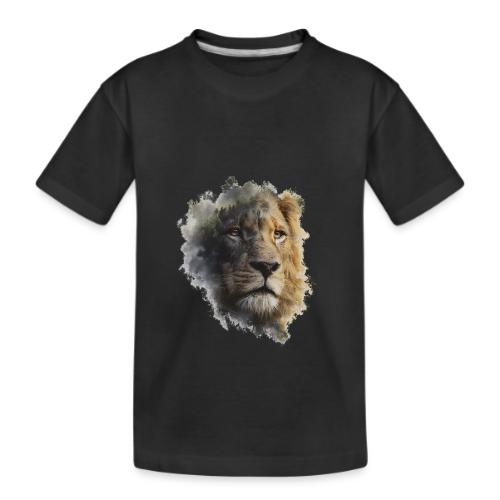 Forest-Soul Lion - Kid's Premium Organic T-Shirt