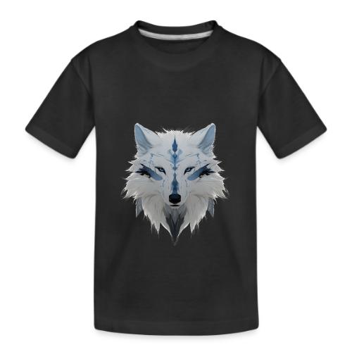 Ivory Grace Wolf - Kid's Premium Organic T-Shirt