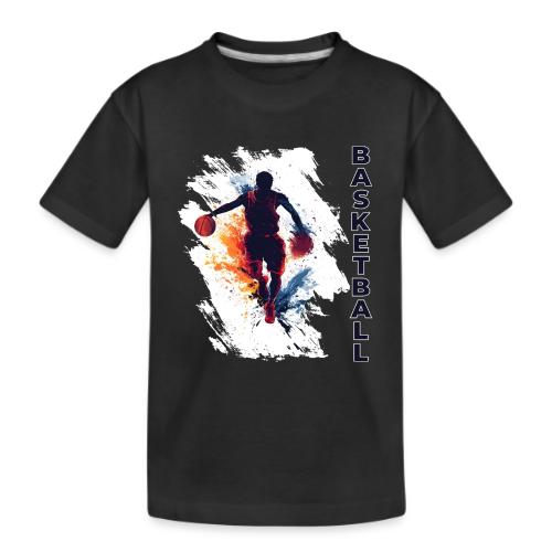 Basketball Hustle - Kid's Premium Organic T-Shirt