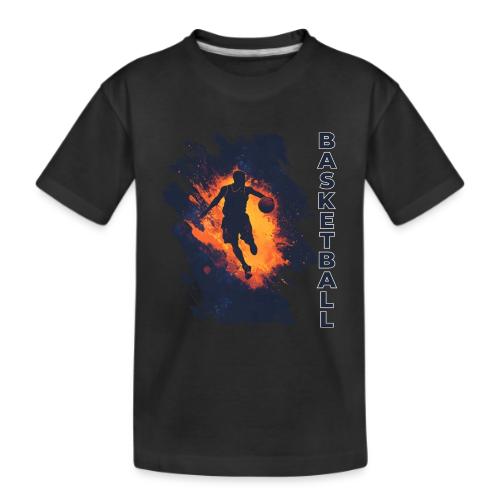 Basketball Focus - Kid's Premium Organic T-Shirt