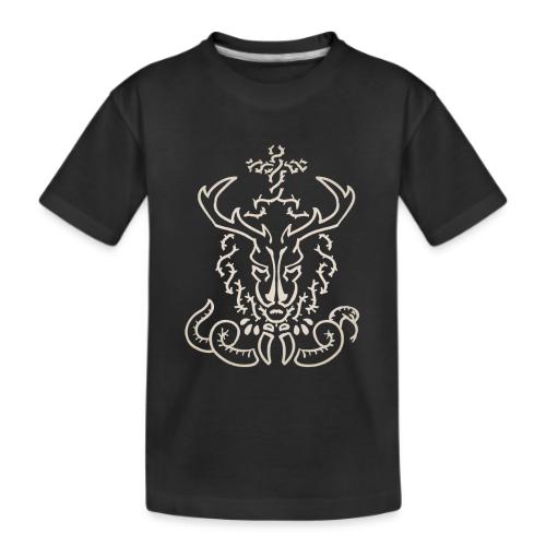 CHRISTmas Stag Light - Kid's Premium Organic T-Shirt