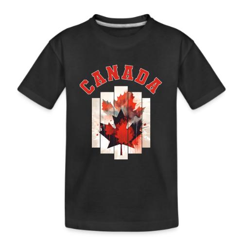 Heart of Canada Art - Kid's Premium Organic T-Shirt