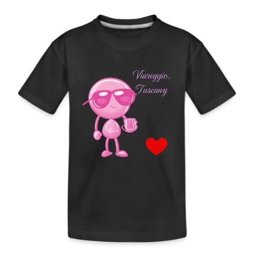 Smoon City_Viareggio Tuscany Pink - Kid's Premium Organic T-Shirt