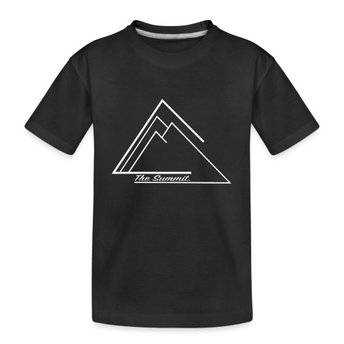 The Summit White edition Logo - Kid's Premium Organic T-Shirt