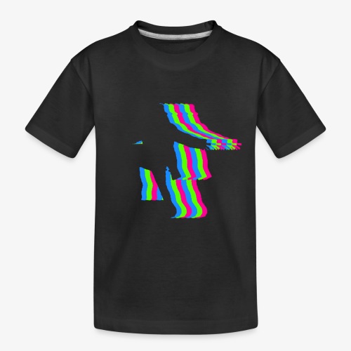 silhouette rainbow cut 1 - Kid's Premium Organic T-Shirt