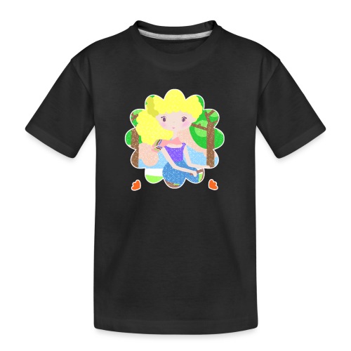 Outgoing Girl - Kid's Premium Organic T-Shirt