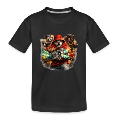 Urban Beat Dog Heroes - Kid's Premium Organic T-Shirt