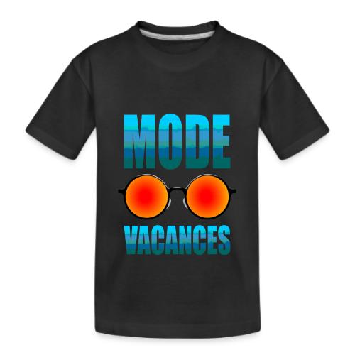 Vacation Mode Enabled - Kid's Premium Organic T-Shirt