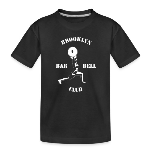 Brooklyn Barbell Classic Logo - Kid's Premium Organic T-Shirt