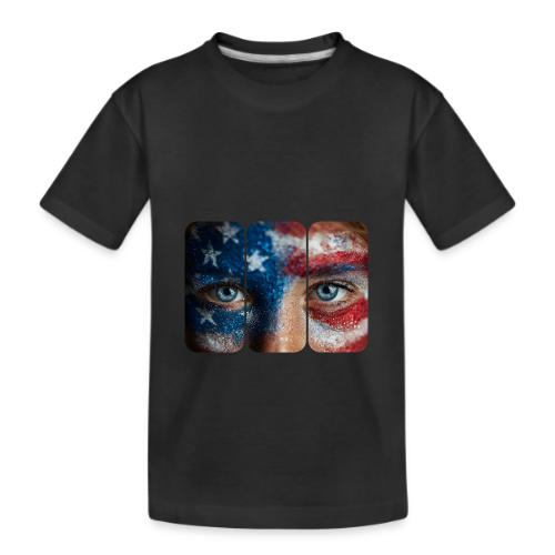 USA: Stars in Her Eyes - Kid's Premium Organic T-Shirt