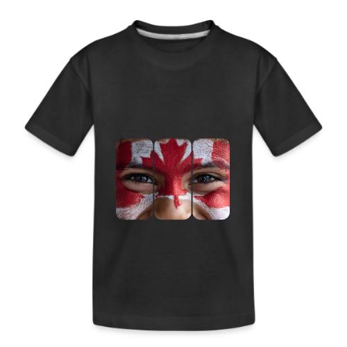 Proudly Canadian - Kid's Premium Organic T-Shirt