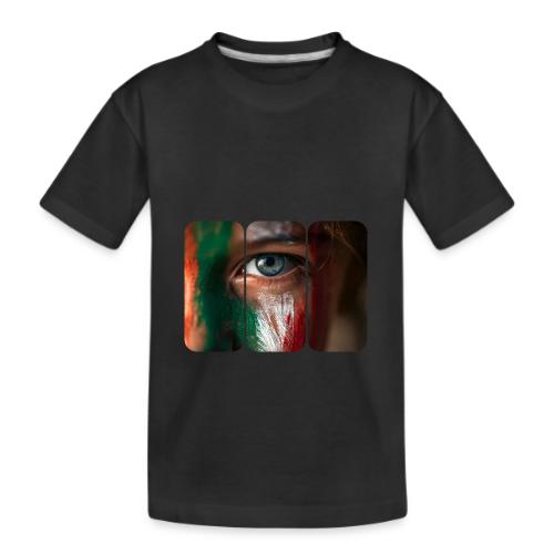 Mexico: Pride in Three Colors - Kid's Premium Organic T-Shirt