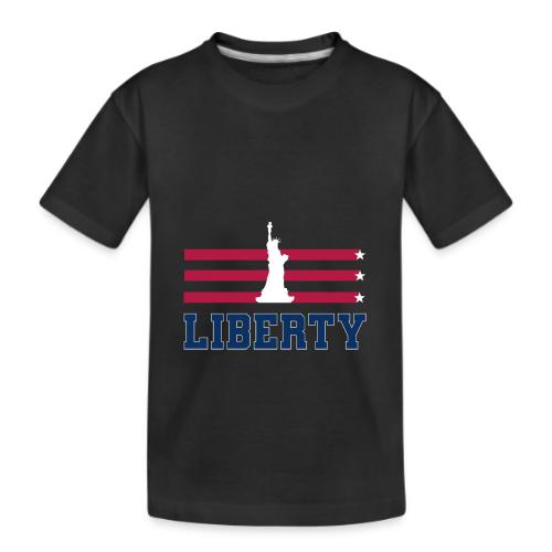 USA: Stars of Liberty - Kid's Premium Organic T-Shirt
