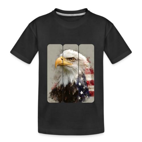 USA: Eagle of the Free - Kid's Premium Organic T-Shirt