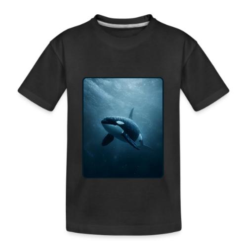 Orca Ocean Wildlife Design - Kid's Premium Organic T-Shirt
