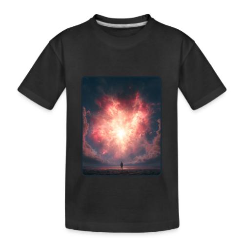 Supernova Sky Sci-Fi Artwork - Kid's Premium Organic T-Shirt