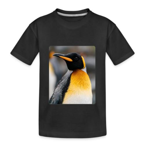 King Penguin Portrait Design - Kid's Premium Organic T-Shirt