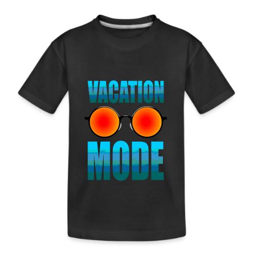 Vacation mode: Ocean Vibes On - Kid's Premium Organic T-Shirt