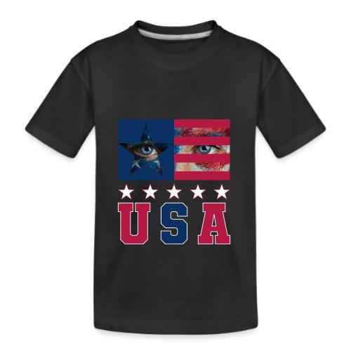 Stars and Vision USA - Kid's Premium Organic T-Shirt