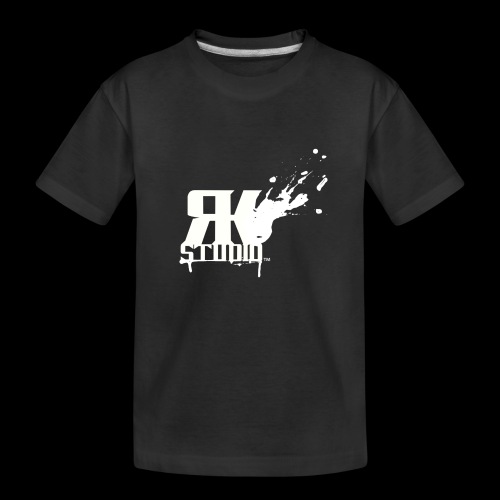 RKStudio White Logo Version - Kid's Premium Organic T-Shirt