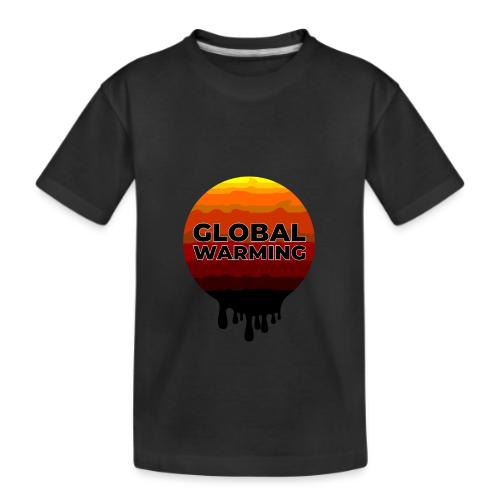 Global warming - Kid's Premium Organic T-Shirt