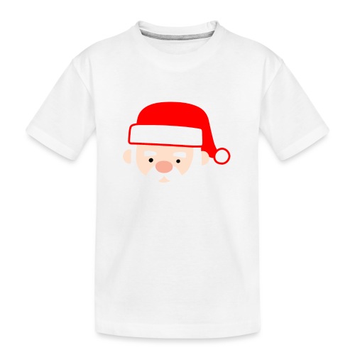 Santa Claus Texture - Kid's Premium Organic T-Shirt