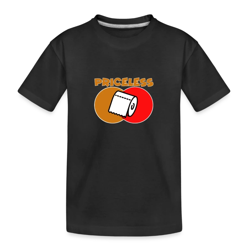 Priceless Toilet Paper - Kid’s Premium Organic T-Shirt