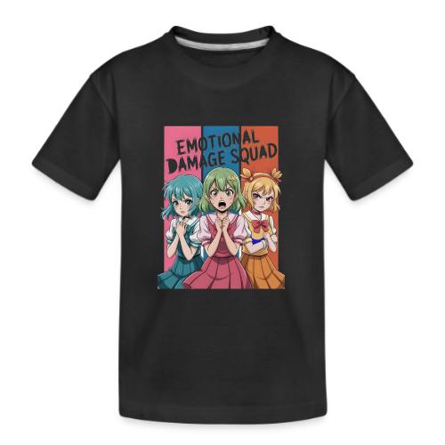 Emotional Damage Squad – Funny Anime Schoolgirl - Kid's Premium Organic T-Shirt