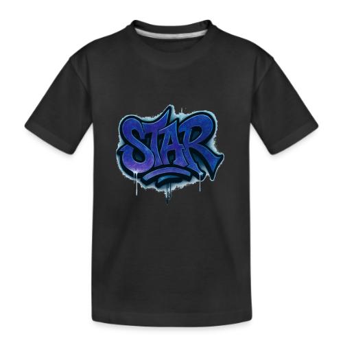 Cosmic STAR Graffiti Tag Tee - Kid's Premium Organic T-Shirt