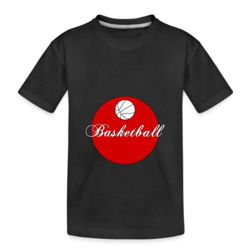 Basketball: Bold Hoops - Kid's Premium Organic T-Shirt