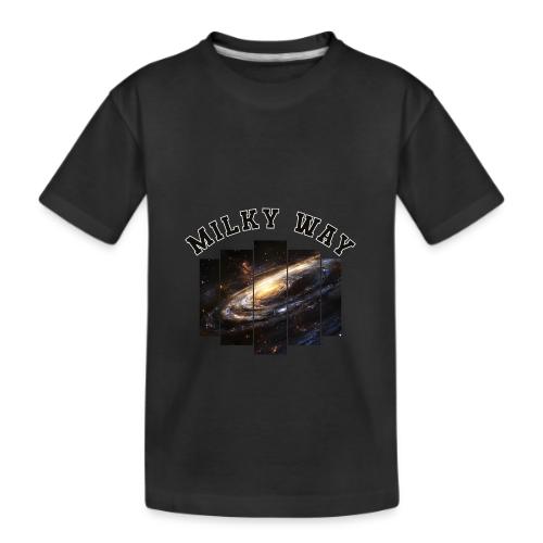 Milky way galaxy - Kid's Premium Organic T-Shirt