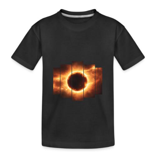 Eclipse Beyond Worlds - Kid's Premium Organic T-Shirt