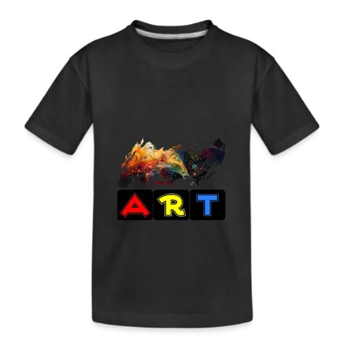 Pulse of Art - Kid's Premium Organic T-Shirt
