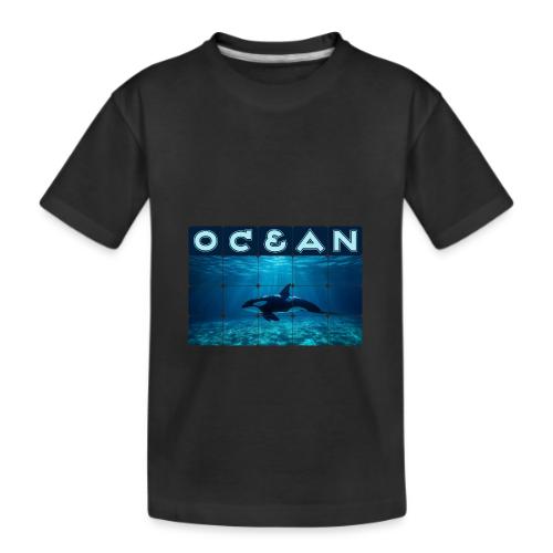 Ocean: Orca in Motion - Kid's Premium Organic T-Shirt