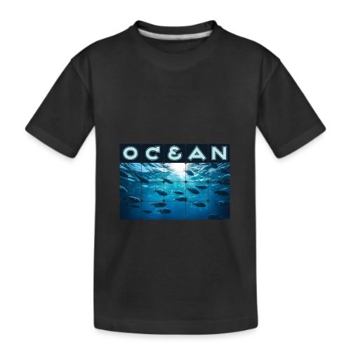 Ocean: Silver Tide - Kid's Premium Organic T-Shirt