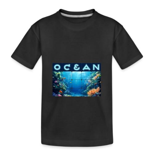Ocean: Tropical Drift - Kid's Premium Organic T-Shirt