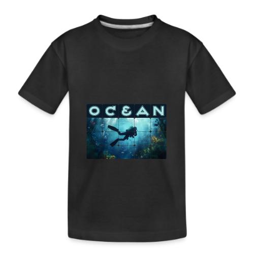 Ocean: Beneath the Blue - Kid's Premium Organic T-Shirt