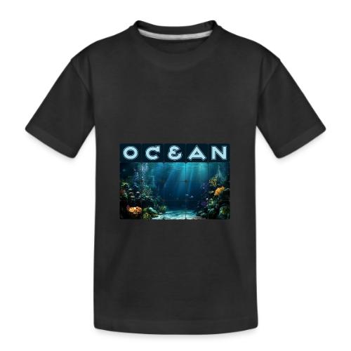 Ocean: Rainbow Reef Life - Kid's Premium Organic T-Shirt