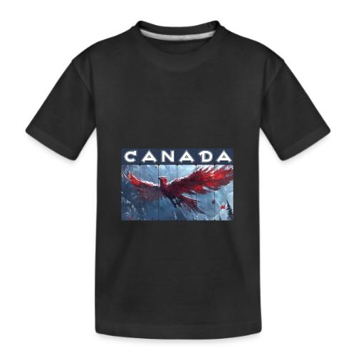 Canada Rising - Kid's Premium Organic T-Shirt