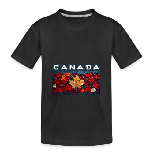 Canada's Living Canvas - Kid's Premium Organic T-Shirt