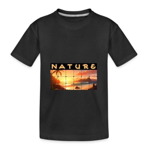 Nature: Tropical Twilight - Kid's Premium Organic T-Shirt