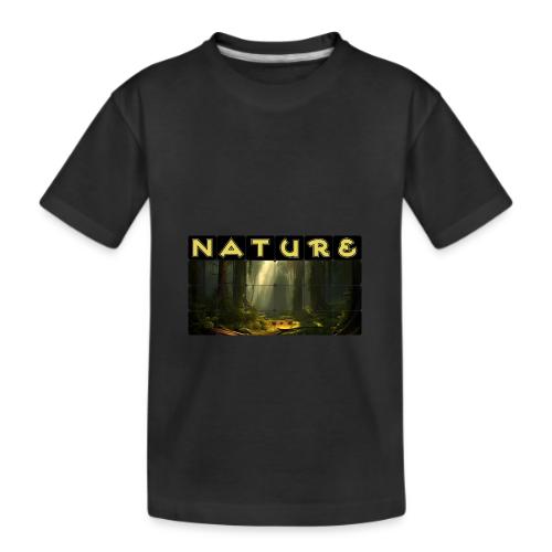 Nature: Sunlit Canopy - Kid's Premium Organic T-Shirt