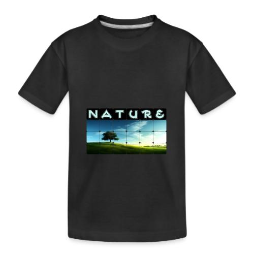 Nature: Solitary Strength - Kid's Premium Organic T-Shirt